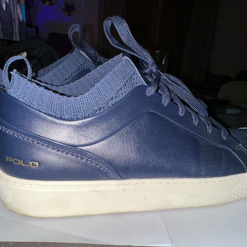 Polo Ralph Lauren men's shoes dark blue like new, size 45