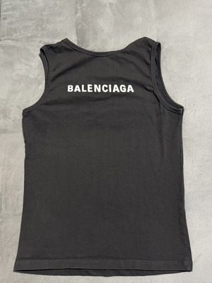 Balenciaga Unity Black Tank Top L used