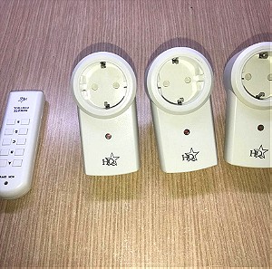 Remote Control  Μπρίζα RF Schuko Socket Set