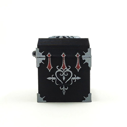 Kingdom Hearts Black Box 3D printed chest new, hand painted