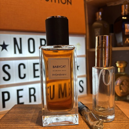 Yves Saint Laurent Babycat Accord Daim Vanille Eau de Parfum 30ml decant