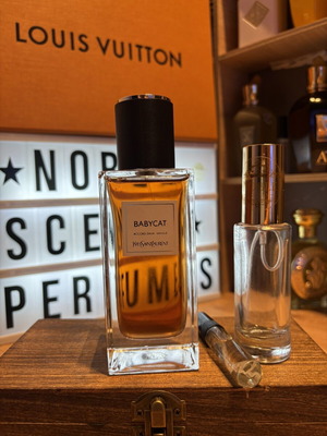Yves Saint Laurent Babycat Accord Daim Vanille Eau de Parfum 30ml decant