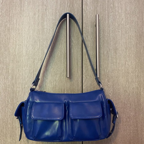 Pull&Bear blue electric shoulder bag