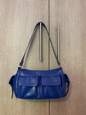 Pull&Bear blue electric shoulder bag