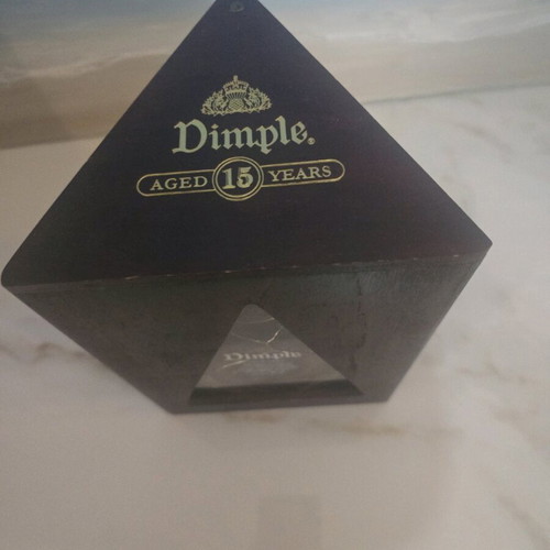 Dimple 15 years old in wooden packaging new