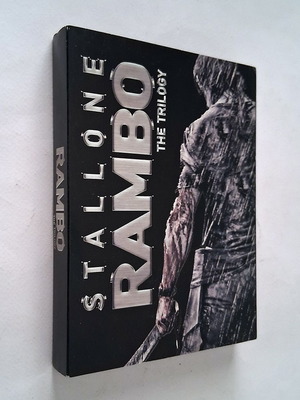 Κασετίνα Rambo Trilogy DVD μεταχειρισμένη με ελληνικούς υπότιτλους