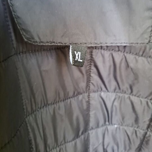 Men's black jacket XL, autumn outerwear