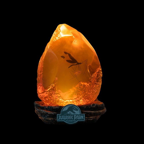 Jurassic Park 3D Lamp Mosquito in Amber USB-C new