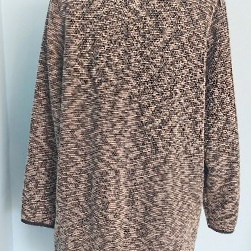 Samoon tunic with zip pockets gray, like new, size 2XL-4XL