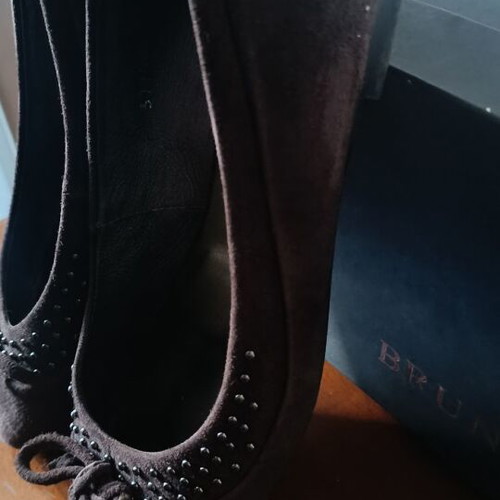Bruno Premi ballerinas used, brown leather size 37