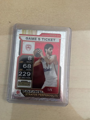 Stratos Perperoglou Panini Contenders card like new