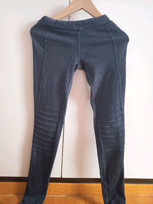 Ths Fashion leggings dark gray like new, fitted