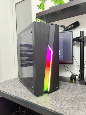 Gaming PC μεταχειρισμένος με GTX 1050, i5 6400, 8GB RAM, 250GB, Windows 11 και Office