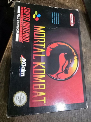 Mortal Kombat Super Nintendo μεταχειρισμένο, PAL Edition