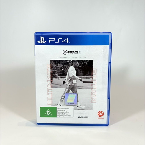 Fifa 21 Ultimate Edition game for PlayStation 4 used