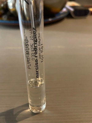 Pure Musk N. Rodriguez mini perfume used 3 ml Eau de Parfum
