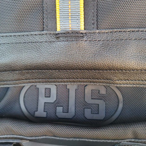 Parajumpers Hubbard backpack like new, black and orange