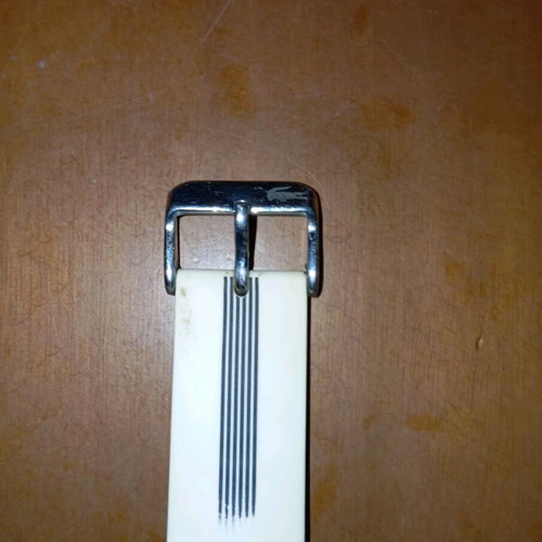 Lacoste unisex watch waterproof like new, white