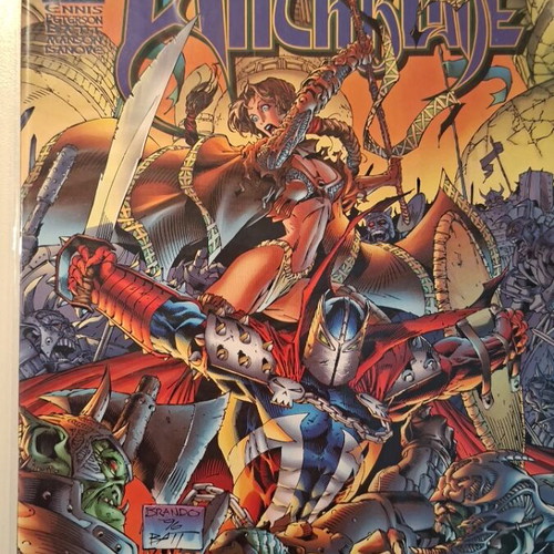 Medieval Spawn/Witchblade 3 issues new, Image Comics crossover 1996