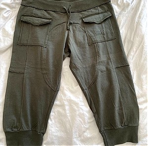 Everlast Cropped Joggers Olive Green Size M