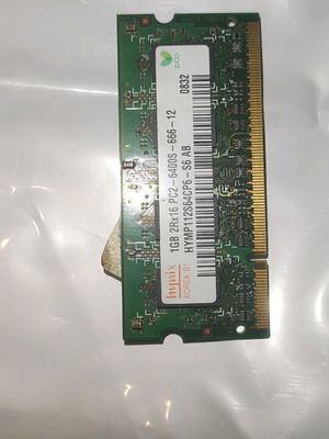 Laptop Ram memory like new 1Gb 2Rx16