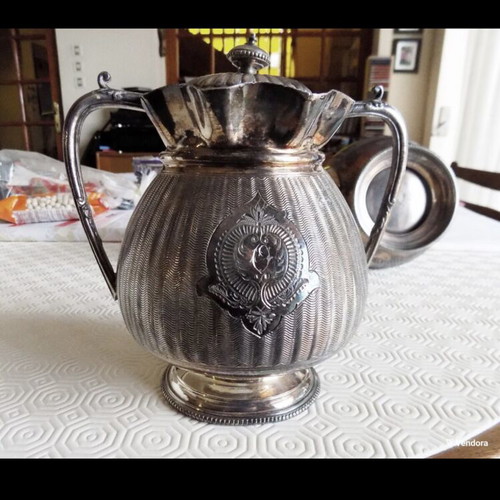 Antique 19th century serving set used from Constantinople