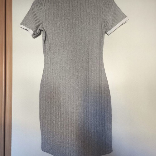 Mini dress H&M Divided like new, elastic, gray, size S