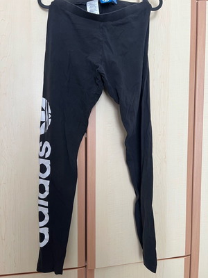 Adidas leggings black like new, size S