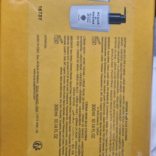 Acqua Di Parma Hand Ritual gift set new