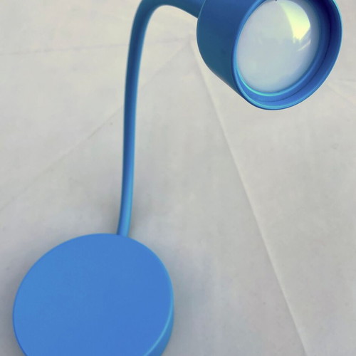 IKEA BLAVIK battery-powered table lamp, blue