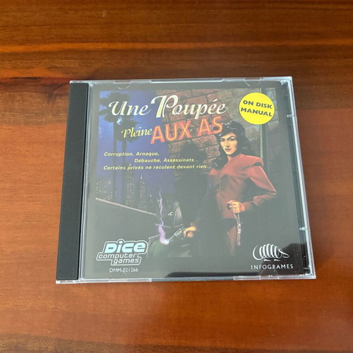 The Dame Was Loaded PC game like new, English release complete in box