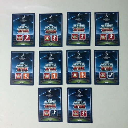 Match Attax 2015/16 Bayer Leverkusen set 10 cards like new