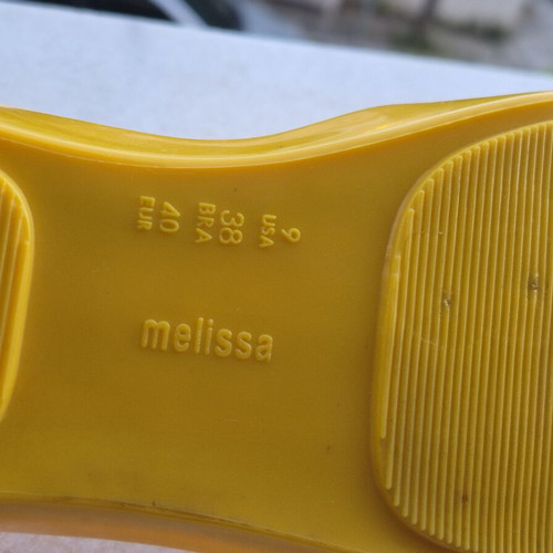 Melissa Le Petit Prince ballerinas like new, size 40, yellow multicolor