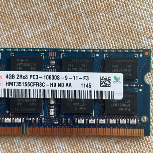 Μνήμες RAM DDR3 8GB για laptop σαν καινούργιες, δύο τεμάχια