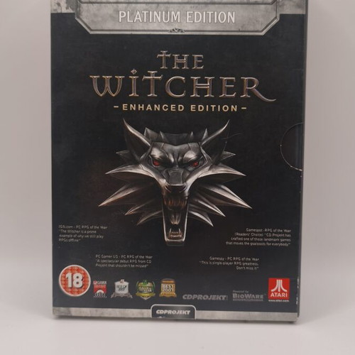 The Witcher Enhanced Edition Platinum used for PC