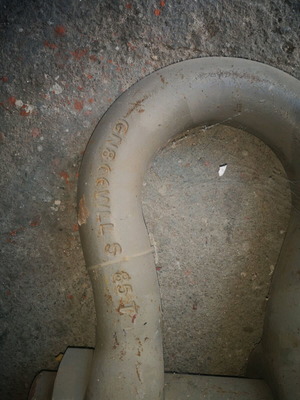 Nautical key 85 tons used