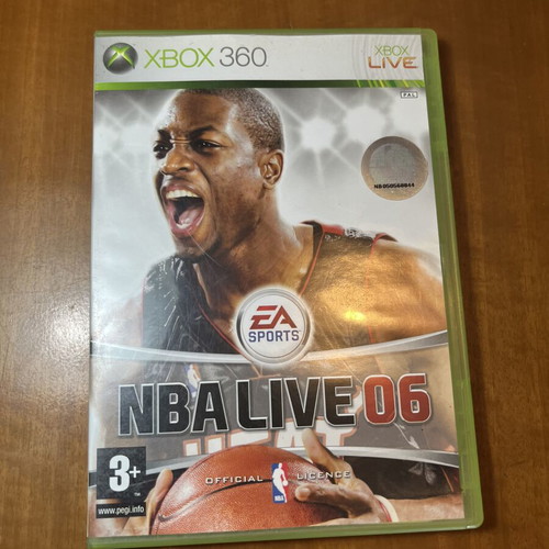 NBA Live 06 Xbox 360 παιχνίδι μεταχειρισμένο, πλήρες με manual