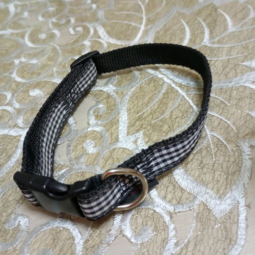 Dog collar like new, adjustable length 30-43 cm