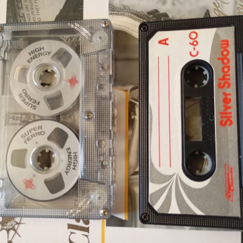 Silver Shadow C-60 reel to reel tape like new with bonus cassette