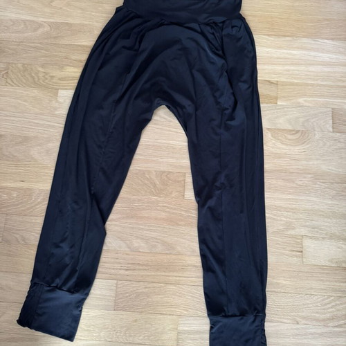 On Line harem pants women's size S like new, black