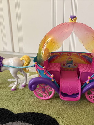 Barbie Dreamtopia Carriage μεταχειρισμένο, άριστη κατάσταση