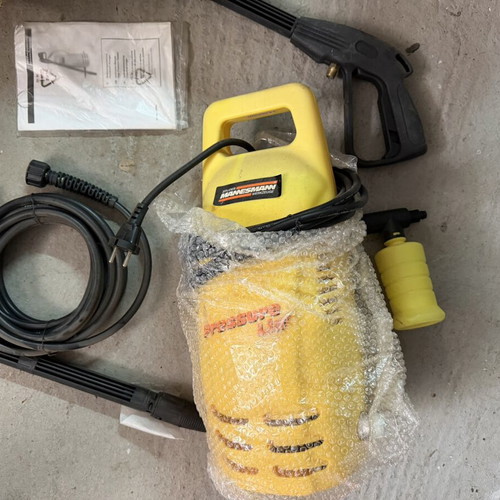 Mannesman Pressure Washer 130 Bar like new, complete set with instructions