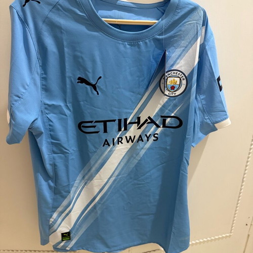 Manchester City authentic home jersey   2025/2026 Haaland
