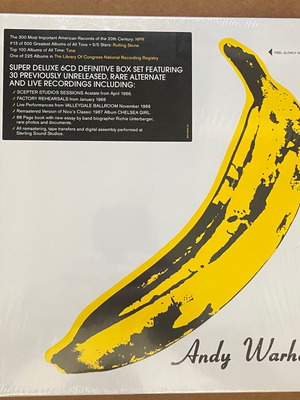 The Velvet Underground & Nico 45th Anniversary Super Deluxe Box Set CD like new