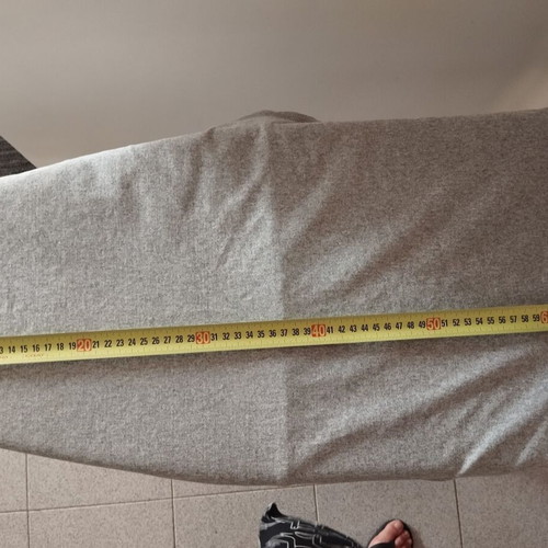 Plus size beach dress like new, gray