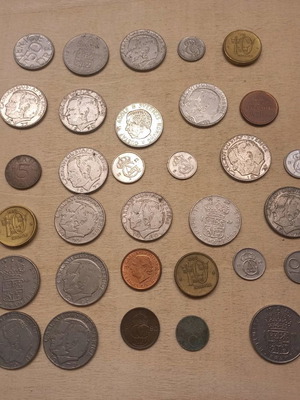 Swedish coins used, lot