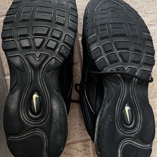 Nike Air Max 97 used, size 44, black sneakers