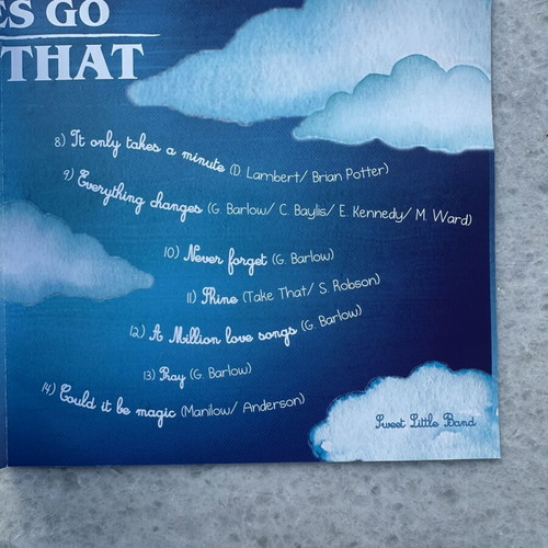 Babies Go Take That CD like new, lullaby covers