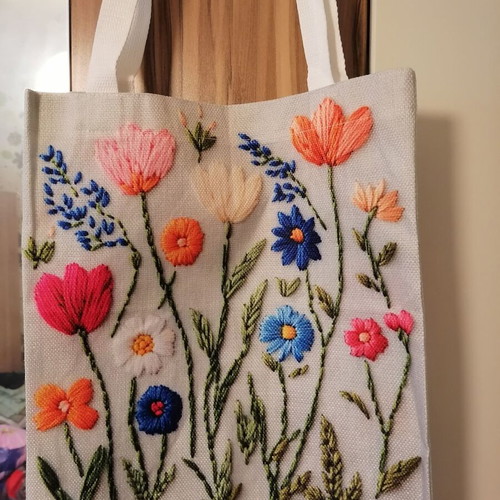 Lot of 4 new shoulder bags 30x40 cm polyester