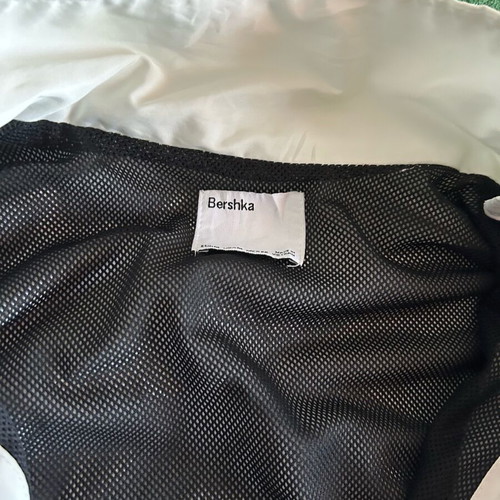 Puffer jacket Bershka like new, black and gray